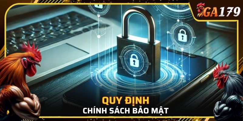 Quy định trong chính sách bảo mật của GA179